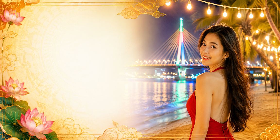Cảnh quán cà phê ở Cần Thơ với ánh đèn và không gian hiện đại