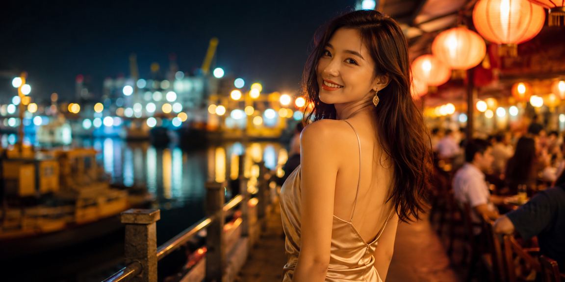 Trải nghiệm ứng dụng c03 trên điện thoại ở chợ đêm Vũng Tàu